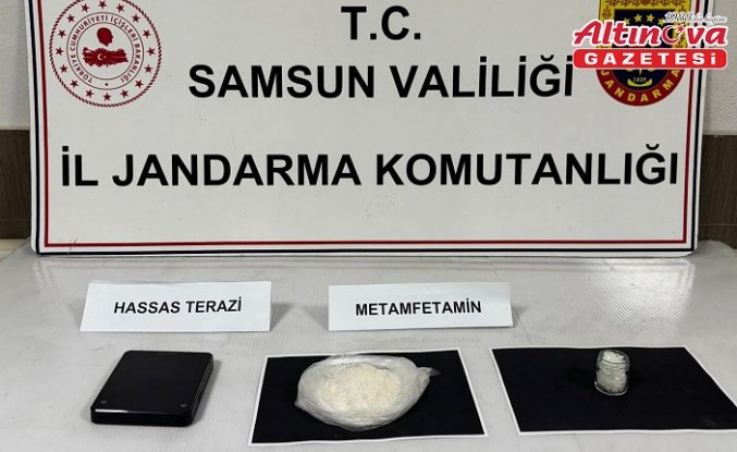 Samsun'da kümese saklanmış sentetik uyuşturucu ele geçirildi