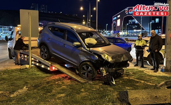 Samsun'da trafik kazasında 2 kişi yaralandı