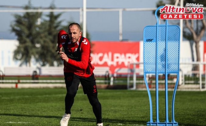 Samsunspor, Antalyaspor maçının hazırlıklarını sürdürdü