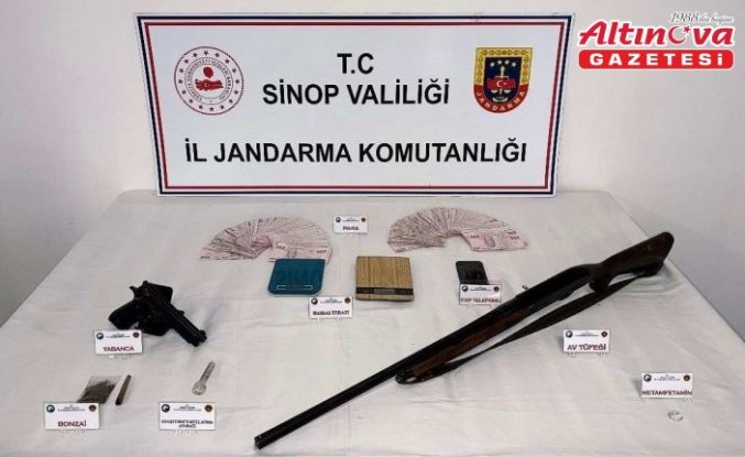 Sinop'ta uyuşturucu operasyonunda 2 kişi tutuklandı