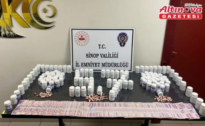 Sinop'ta uyuşturucu operasyonunda gözaltına alınan 3 zanlıdan 2'si tutuklandı