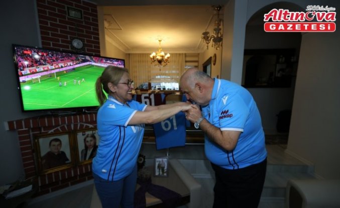 Sokak röportajıyla gündem olan taraftar için Trabzonspor adeta yaşam şekli