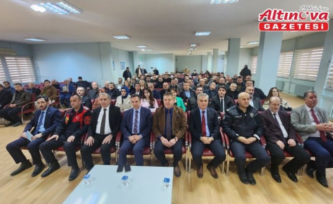 Suluova'da muhtarlara “Depremlere Hazır Köyler, Muhtarlar Ne Yapmalı Projesi“ tanıtıldı