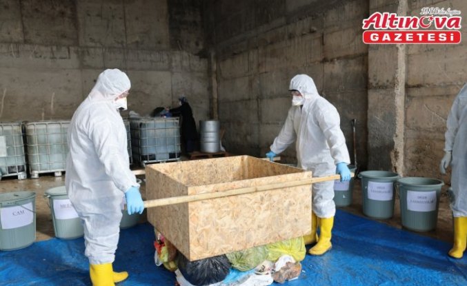 Tokat'ta 2026 yılı kış dönemi atık karakterizasyonu çalışması başladı