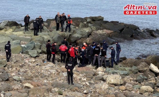 Trabzon'da denize düşen kişinin cesedi bulundu