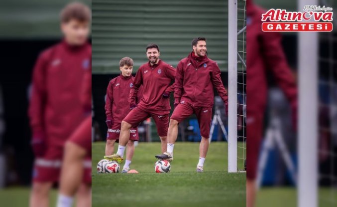 Trabzonspor, Fenerbahçe maçının hazırlıklarına devam etti