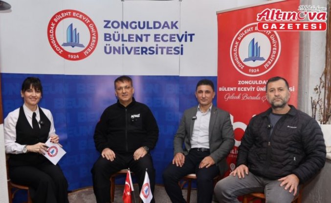 Zonguldak'ta “Bilim Kafe“ etkinliğinde deprem bilinci ele alındı