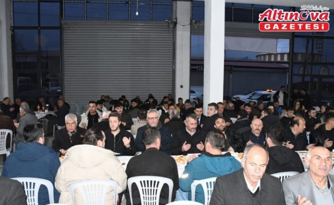 Alaçam Sanayi Sitesinde iftar