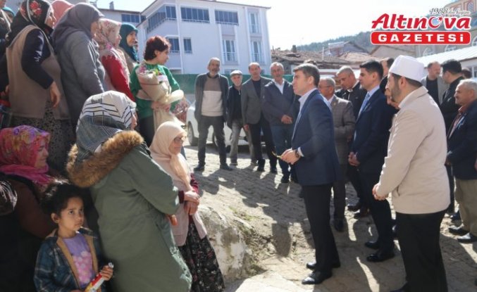 Amasya Valisi Bakan'dan Taşova'da Şahinler köyüne ziyaret