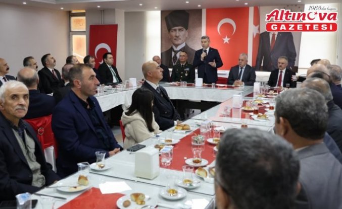 Artvin'de bayramlaşma programı düzenlendi