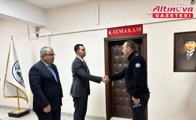 Bayat'ta bayramlaşma töreni düzenlendi