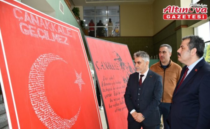 Çanakkale Deniz Zaferi'nin 111. yıl dönümü Samsun'da kutlandı