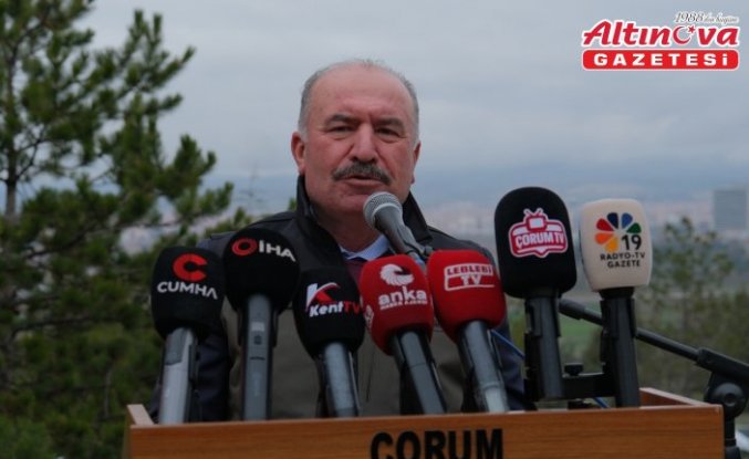 Çorum'da “Türkiye'nin Gücü Orman“ etkinliğinde 2 bin fidan toprakla buluşturuldu