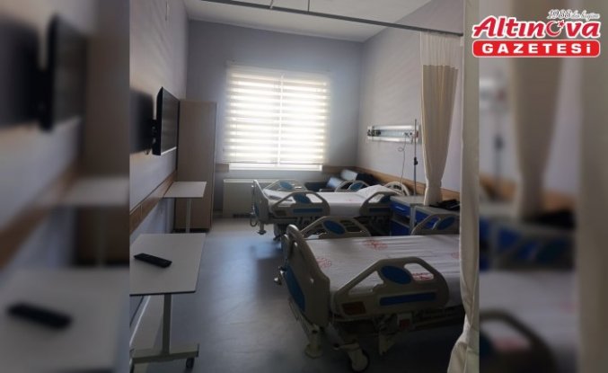 Giresun Prof. Dr. İlhan Özdemir Devlet Hastanesinde yenileme çalışması yapıldı