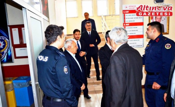 Göynücek'te bayramlaşma töreni düzenlendi