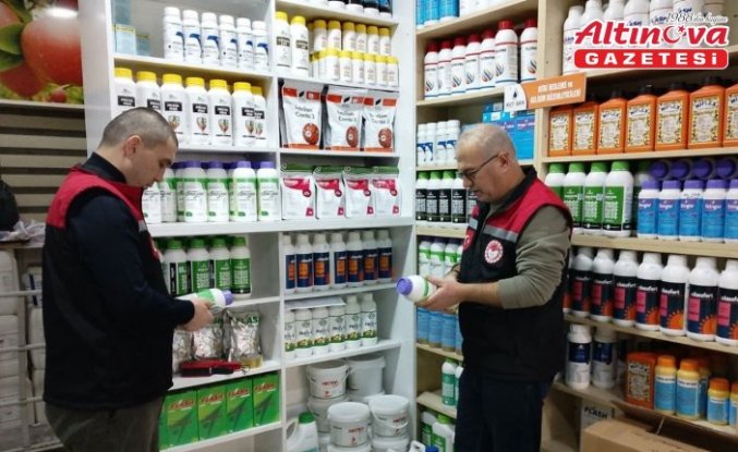 Gümüşhacıköy'de gübre bayilerine yönelik denetimler sürüyor