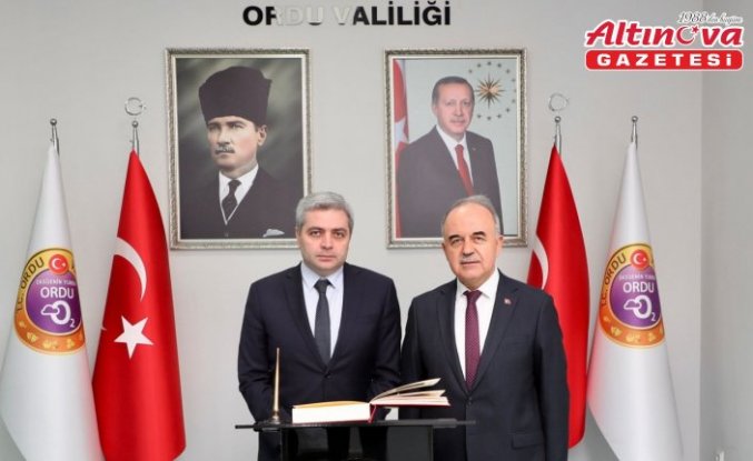 Gürcistan'ın Ankara Büyükelçisi Kalandia, Ordu'da ziyaretlerde bulundu