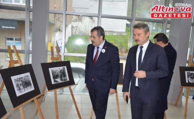 Havza'da Çanakkale Deniz Zaferi fotoğraf sergisi açıldı