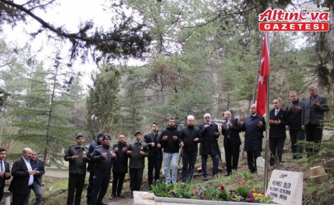 İskilip'te şehit kabirleri ziyaret edildi