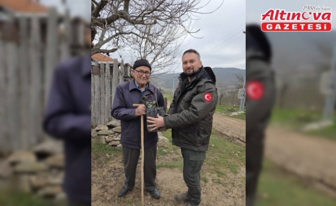 Karabük'te vatandaşlara 2 bin fidan dağıtıldı