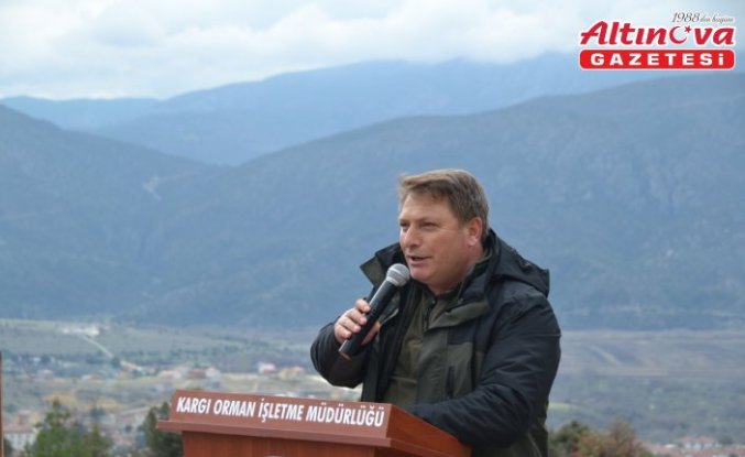 Kargı'da 250 fidan toprakla buluştu