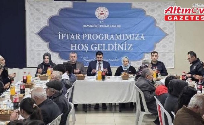 Kaymakam Arslan ve Belediye Başkanı Demir, şehit aileleri ve gazilerle iftar yaptı