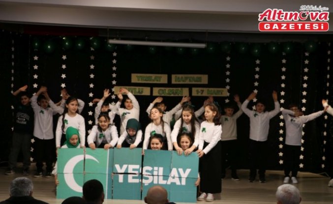 Of’ta Yeşilay Haftası etkinliği yapıldı