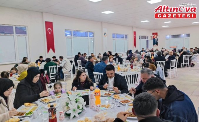 Oğuzlar Belediyesi personeli iftar sofrasında buluştu
