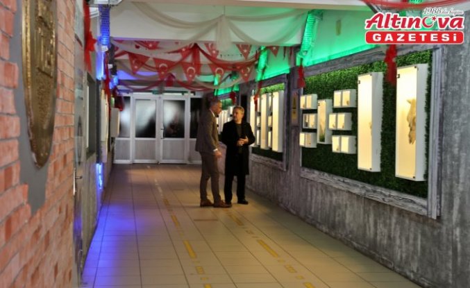 Okulda kurulan müzede öğrenciler doğayı okul ortamında keşfediyor