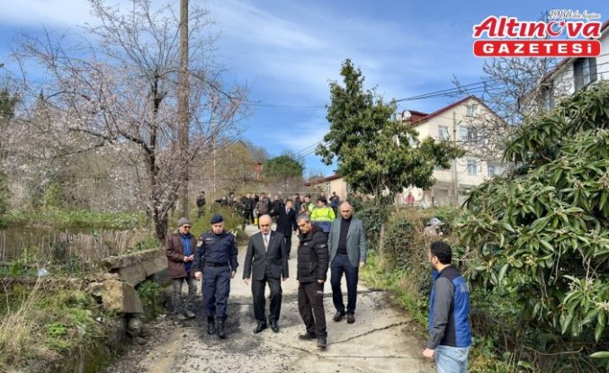 Ordu'da heyelan meydana gelen mahalledeki 3 ev tahliye edildi