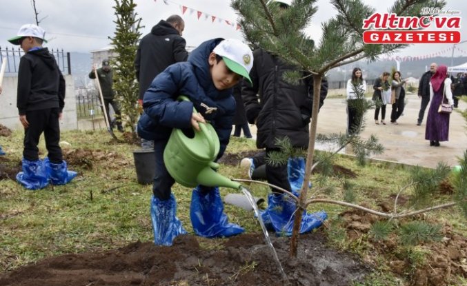Ordu'da Orman Haftası'nda 1500 fidan dikildi
