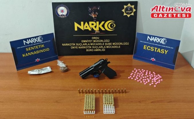 Ordu'da uyuşturucu operasyonunda yakalanan 4 kişi tutuklandı