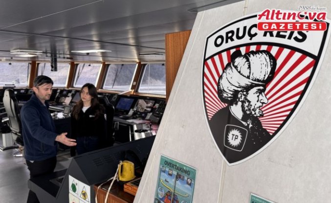 Oruç Reis Sismik Araştırma Gemisinin operasyonel süreç takibinde kadın gücü