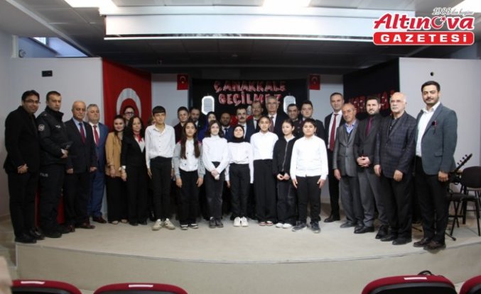 Pazar ilçesinde İstiklal Marşı'nın kabulünün yıl dönümü kutlandı