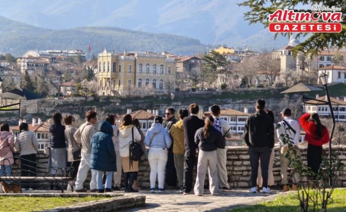 Safranbolu'da hafta sonu yoğunluğu