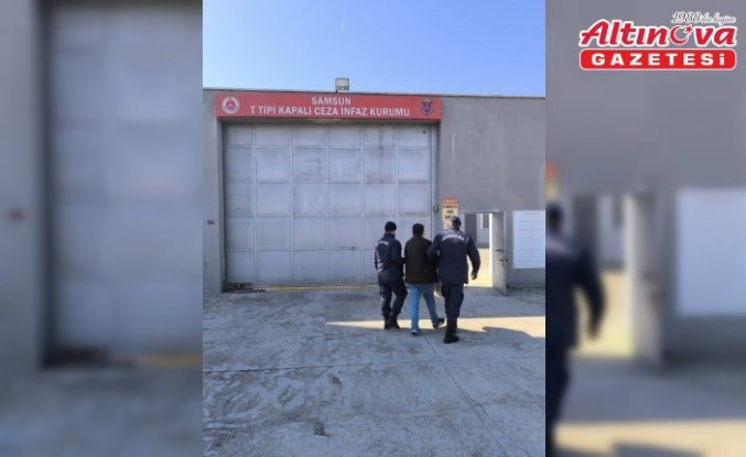 Samsun'da 11 yıl hapis cezası bulunan hükümlü yakalandı