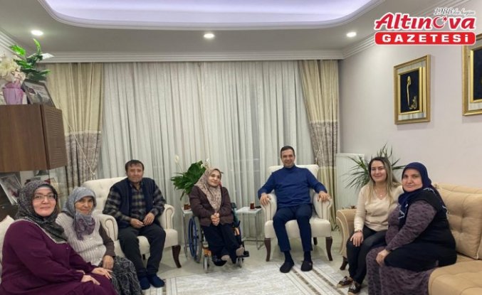 Suluova Kaymakamı Gürçam şehit ailesiyle iftar sofrasında buluştu