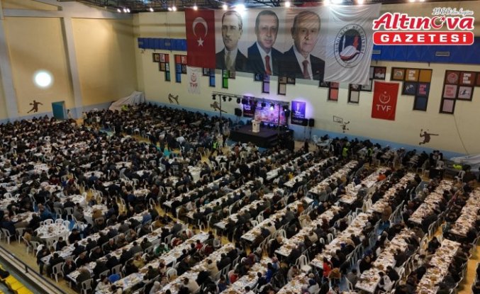 Sungurlu Belediyesi vatandaşları iftarda ağırladı