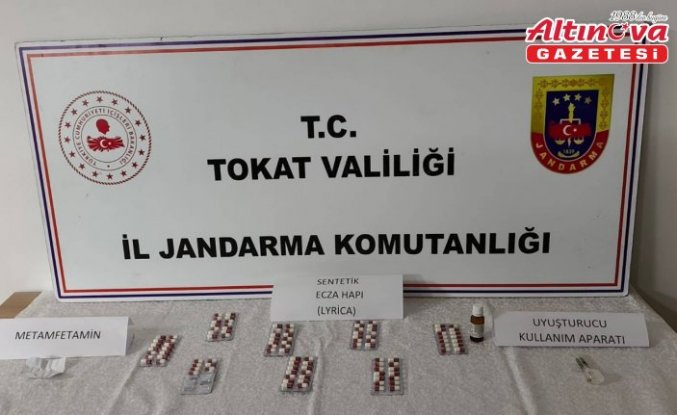 Tokat'ta uyuşturucu operasyonunda 1 zanlı yakalandı