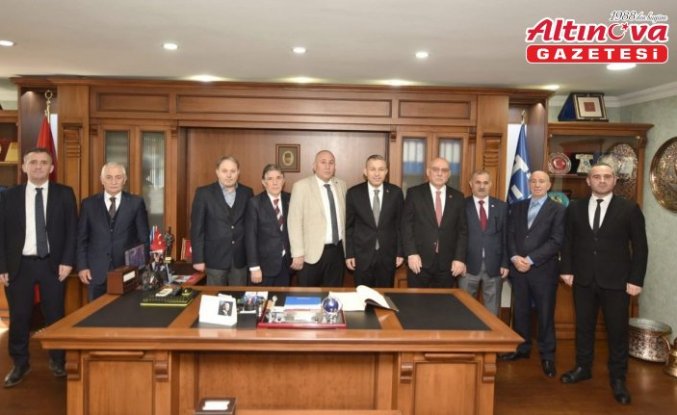 Trabzon Valisi Şahin'den TESOB'a ziyaret