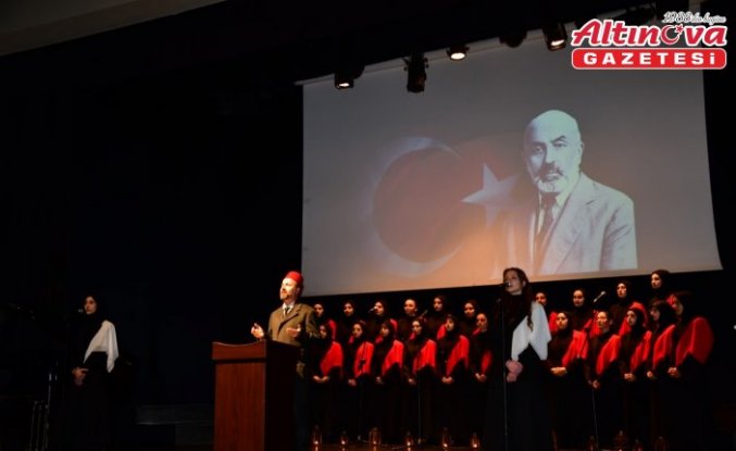 Trabzon'da İstiklal Marşı'nın Kabulü ve Mehmet Akif Ersoy'u Anma Günü programı düzenlendi