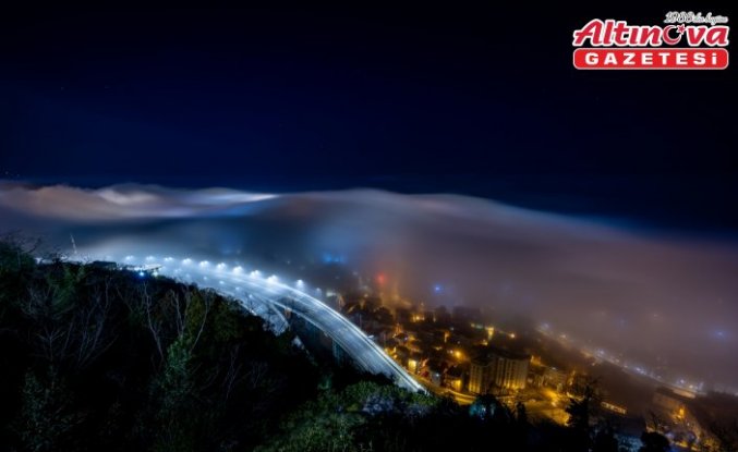 Trabzon'da sis etkili oldu