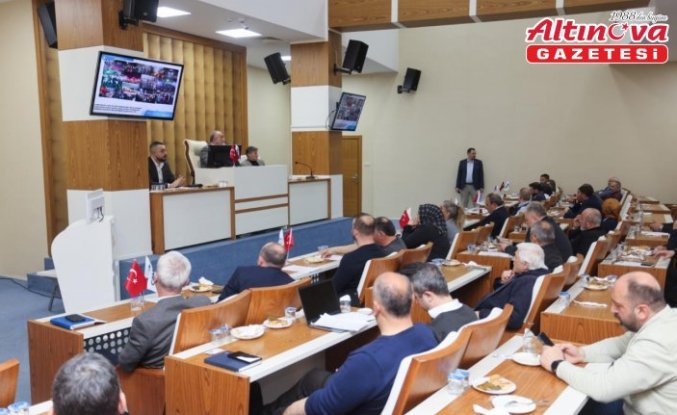 Canik Belediye Meclisi Nisan Ayı Toplantısı yapıldı