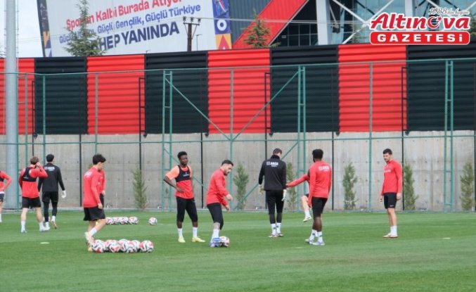 Çorum FK, Bandırmaspor maçının hazırlıklarını sürdürdü