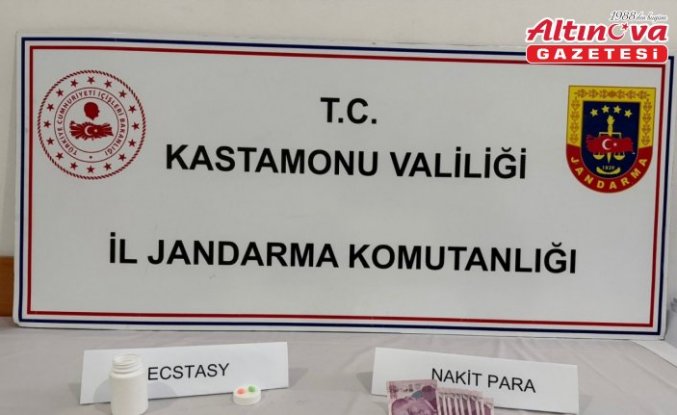 Kastamonu'da uyuşturucu operasyonunda 3 kişi tutuklandı