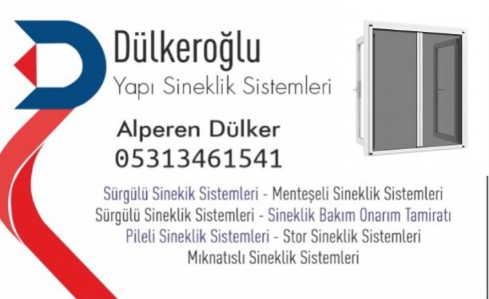Dülkeroğlu Yapı Sineklik Sistemleri