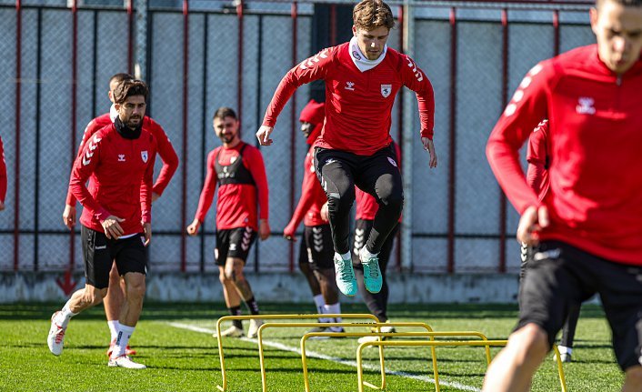 Samsunspor, Başakşehir maçının hazırlıklarına devam etti