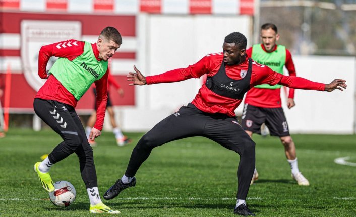 Samsunspor, Başakşehir maçının hazırlıklarını sürdürdü