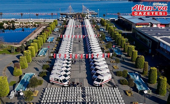 Samsun'da 100 yeni ambulans hizmete girecek