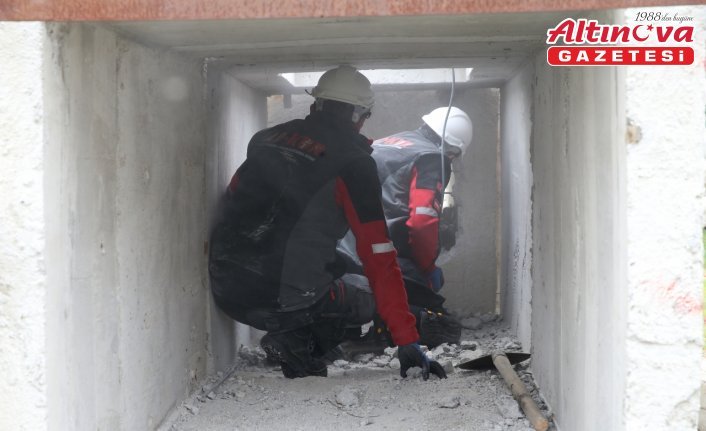 Samsun Adliyesi personelinden oluşan ekip afetlerde arama kurtarma yapacak